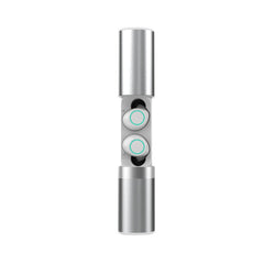 Portable Phone Charger with Bluetooth Headphones in One